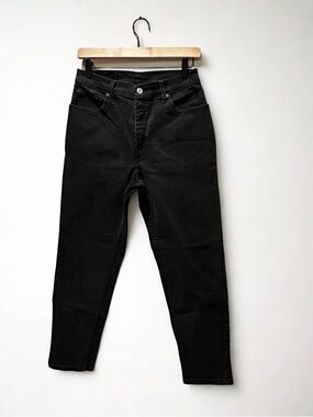 Vintage Y2K Levi’s 550 Relaxed Tapered Leg Jeans Size 10 Black